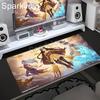 PC Gamer Cabinet Kawaii Mousepad XXL Sexy Anime Girl Overwatch Mercy Mouse Pad Keyboard Rug Laptop Gaming Accessories Desk Mat