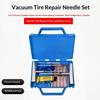 Car Tire Repair Kit With Box Tire Puncture Emergency Repair Tools Car Motorcycle Bicycle Tyre Repairing Tool Set Easy To Use