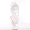 Jiraiya Cosplay Wig Men 80cm Long Silver White Wig Cosplay Anime Wigs Heat Resistant Synthetic Wigs for Daily Party Costume