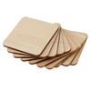 Square MDF Unfinished Wood Pieces Blank Plaque DIY Craft 60x60mm 10