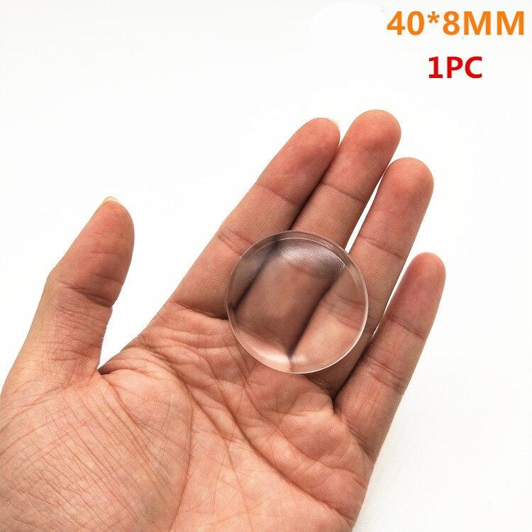 1/4/6Pcs Door Knob Wall Shield Clear Soft Rubber Door Stopper Door Handle Bumper Mute Stickers Wall Protector Muffler Pad Protective Plug