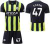 Maglia da trasferta Man City 2024-25 #9 Haaland #17 De Bruyne Maglie da calcio