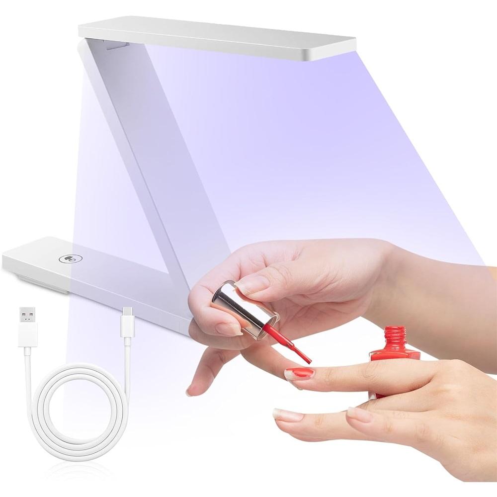 Ultraviolet resin curing lamp, wireless rechargeable ultraviolet resin lamp, foldable black light ultraviolet LED lamp