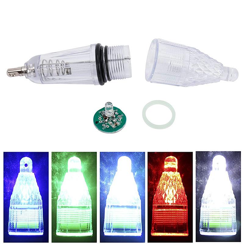 Waterproof Glow Night Fishing Light LED Underwater 12V Finder 180LED Submersible for River Lake Ocean