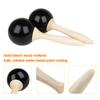 Paar Percussion Maracas Shaker Rasseln Sandhammer Percussion Musikinstrument für Musikalische Erleuchtung Partyspiel