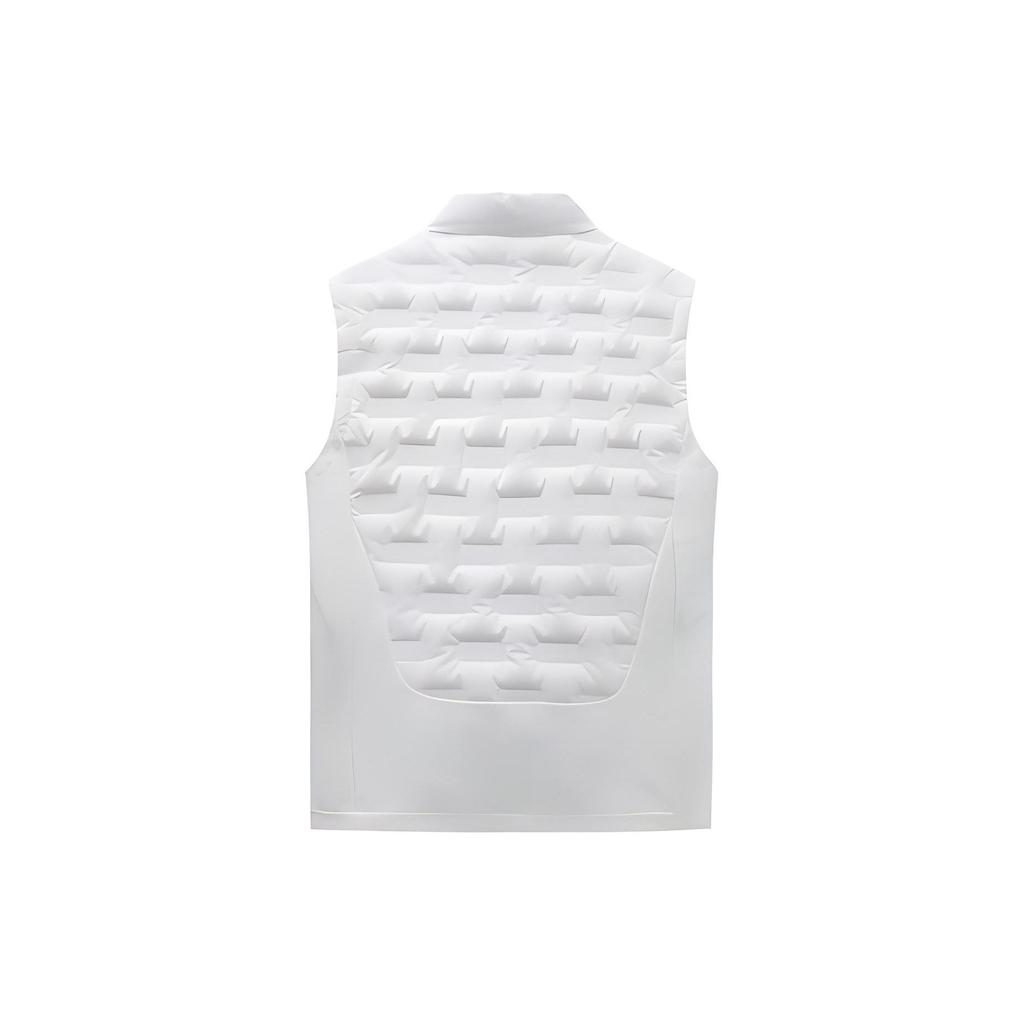 Anta Champion All Weather Collection Down Vests Men's Papyrus White Stand Collar Moderate Other 152410912-1