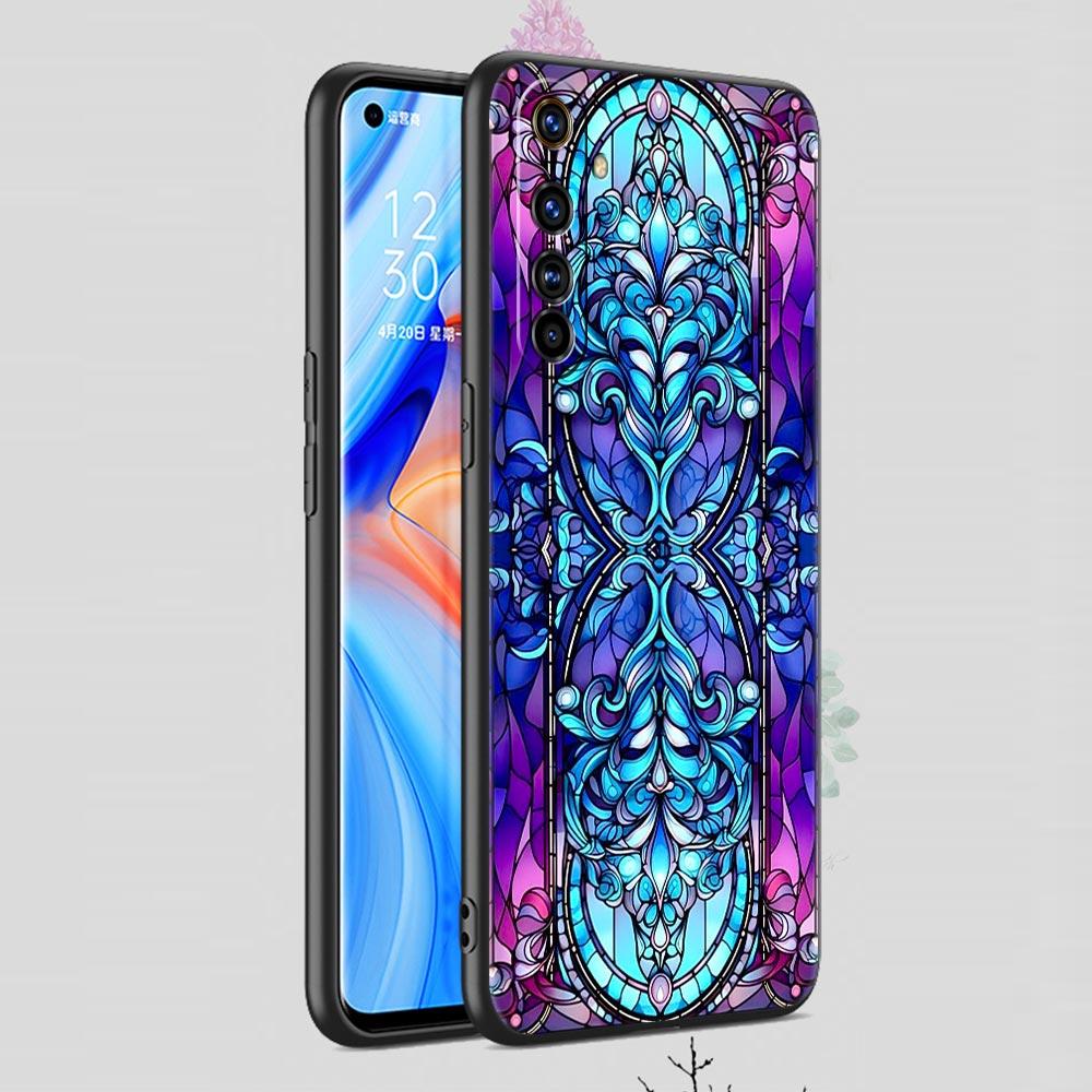 Beautiful Sun Moon Glass Case For Realme C67 C63 C55 C53 C35 C25 C21 GT 2 3 5 6 10 11 12 13 Pro Plus 5G Soft TPU Phone Cover Bag