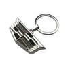 Porte-clés en cuir et alliage avec logo de voiture, anneau et pendentif pour Cadillac ATS BLS CT4 CT5 CTS Escalade SLS SRX XT5 XT6 XTS