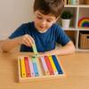 Bâtons de Calcul en Bois Montessori Complément à 10