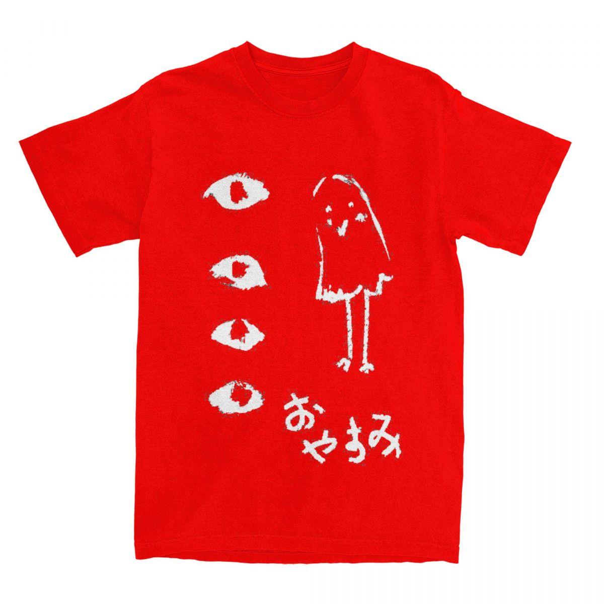 

Oyasumi Punpun Art Shirt Apparel Men Women Pure Awesome Goodnight Punpun Tees Short Sleeve Tops Summer 4XL