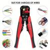 Universal Wire Stripping Pliers Cutting and Peeling Tools Multifunctional Non Damaging Duckbill Wire Stripping Pliers Integrated