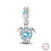 Hot 100 copper Sea Turtle Sparkling Zirconia Bead Charms 3mm Do It Yourself Holiday Exquisite Jewellery Gift Making