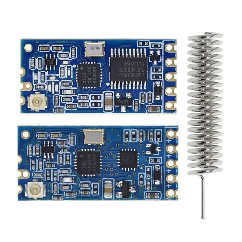 HC-12 433Mhz SI4438/4463 Wireless Serial Port Module 1000M Replace Bluetooth-compatible with Antenna