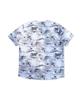 KEEMHII Skeleton Camo Baseball Jersey - [Gray]