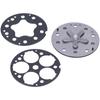 3PCS Set Car Compressor Valve Plate Assembly Metal Replacement for SD508 5H14 Model