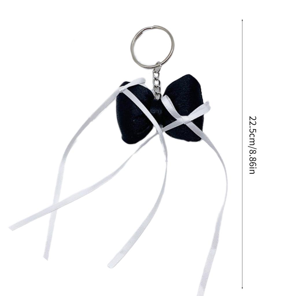 Stylish Bowknot Phone Pendant Bowknot Bag Pendant Convenient Phone Lanyard Practical Phone Jewelry for Any Occasion