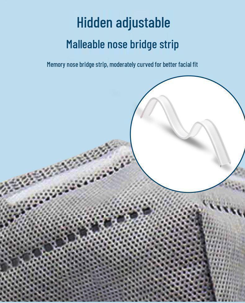 Formaldehydresistent KN95 Svetsmask med Andningsventil - Industriellt Dammskydd