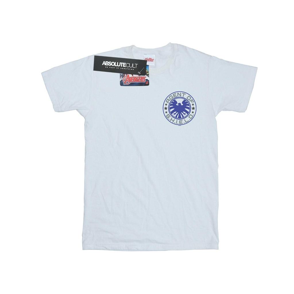 Marvel Womens/Ladies Agents Of SHIELD Breast Print Cotton Boyfriend T-Shirt