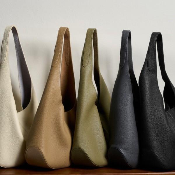 High-Quality Retro Solid Color Stylish Tote Bag 2025 Large Capacity Shopping Underarm Fashion Versatile Shoulder Bag