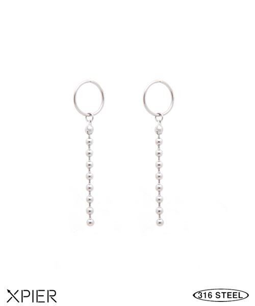 Xpier 2-Piece X-Wea011 Earrings Hypoallergenic 1 Pair