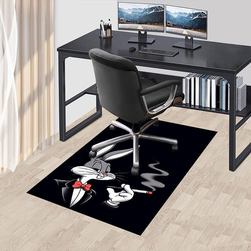"Looney Tunes Bugs Bunny Smoking Phone Wallpaper"Office Mat Home Decor Gift For Halloween & Christmas LD86