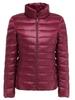 Wnodruke Ultralight Down WN004 Red Wine Women's Jacket, Lightweight, Warm, Compact, (JP, Alphabet, Small, Collar)