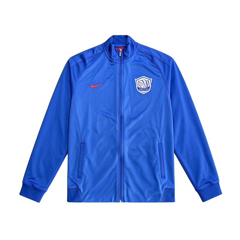 Men's Nike Jackets Unisex Stand Collar Moderate Straight Fit