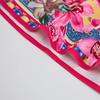 2026 Summer Bohemian Gorgeous Flower Long Dress Women's Ruffes Slash Neck Floral Print Belt A-Line Holiday Famale Beach Clothes