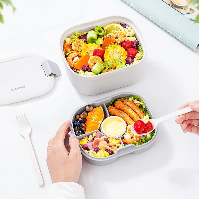 Scogrey Divided Glass Food Container