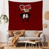 PPucca Cartoon Tapestry Art Science Fiction Room Home Decor Art Home Decor