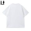 Men's Pure Color Textured Short Sleeve T-Shirt