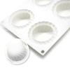 6-Cavity Chocolate Mold Fruit Flower Shape Desserts Making Tool New Baking Pastry Mold  Baking Tool