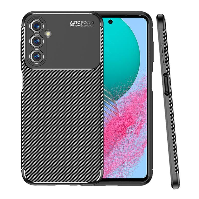 

Чехол-накладка для Samsung Galaxy M54 Samsung M54 Capas New Armor Противоударный бампер для телефона Задняя панель Мягкий ТПУ Футляры Samsung M 54 M54 5G For Samsung M54 чёрный