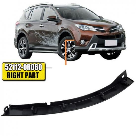 For Toyota RAV4 2016 2017-2018 Right Side Front Bumper Wheel Fender Molding Trim