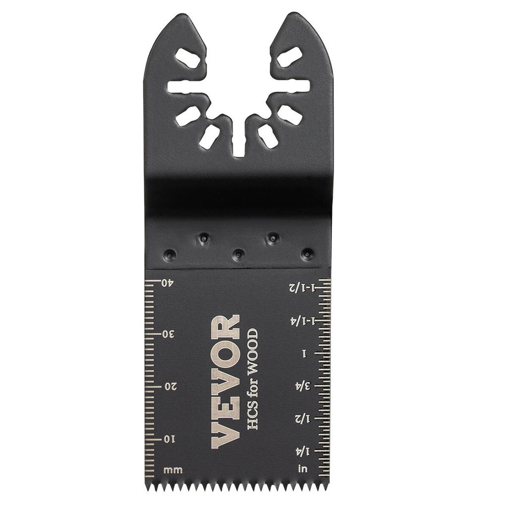 100PCS Oscillating Saw Blades, Quick Release Multitool Blades Kit, HCS Tool Blades for Wood Plastic, Compatible with Dewalt Dremel Fein Worx Bosch