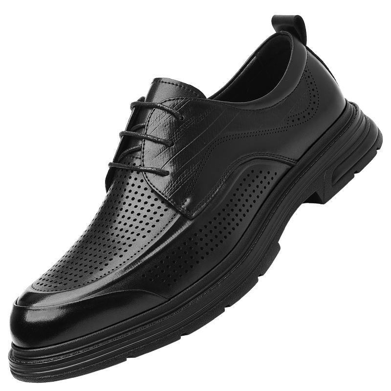 

Деловая мужская кожаная обувь Классический минимализм Черный Коричневый Повседневная офисная работа Нарядная вечеринка Высококачественная обувь для взрослых Горячая 44