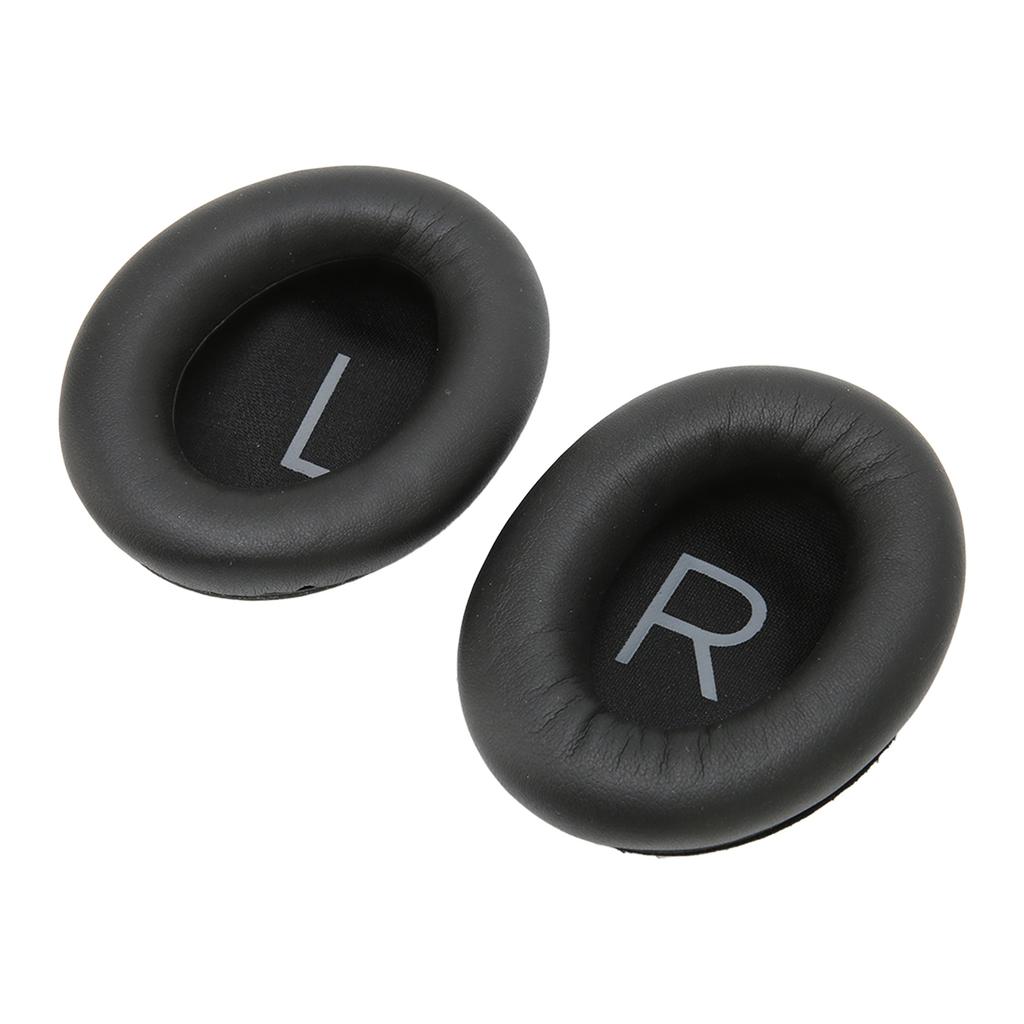 Headset Ear Cushions Soft Noise Insulation Replacement Wireless Headphone Earpads for QuietComfort45 Black