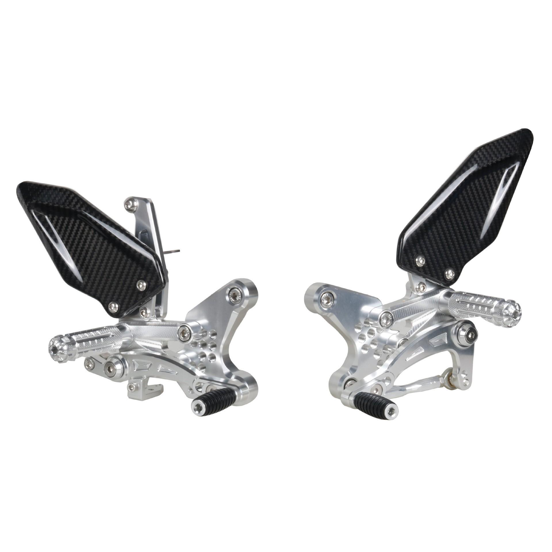 CNC Machined Rearsets for Kawasaki ZX4RR/ZX4R/ZX25R 1