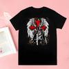 Medieval  Knights Templar T Shirts print O-Neck Short Sleeve Regular Mens Heigh Quality Men Hip-Hop t Shirt