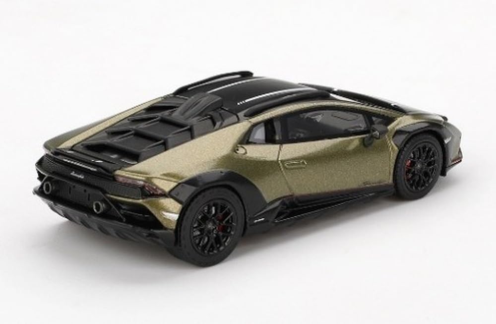 TSM MODEL Scale Lamborghini Huracan Sterrato Verde Gea Matte Finished Product TSM430833 1/43 (Matte Green)