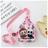 Chest Children Bag Cartoon Anime Shoulder Bags Adjustable Strap Shoulder