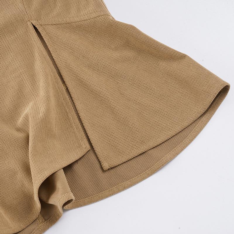 European Retro Embroidered Fishtail Skirt - Elegant, Slimming, Pure Color Design for Women