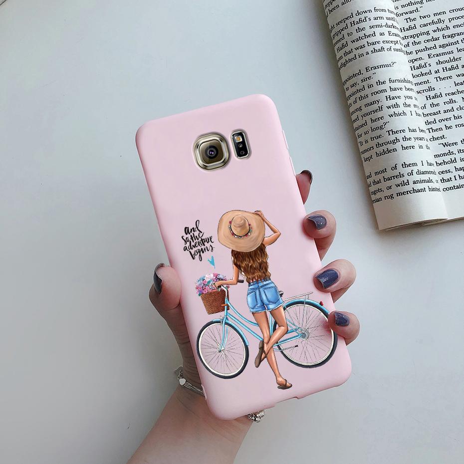 For Samsung Galaxy S7 egde case Cover for Samsung Galaxy S6 edge Case for Samsung S7 S6 G920F SM-G925F Cover Cute Silicon Fundas