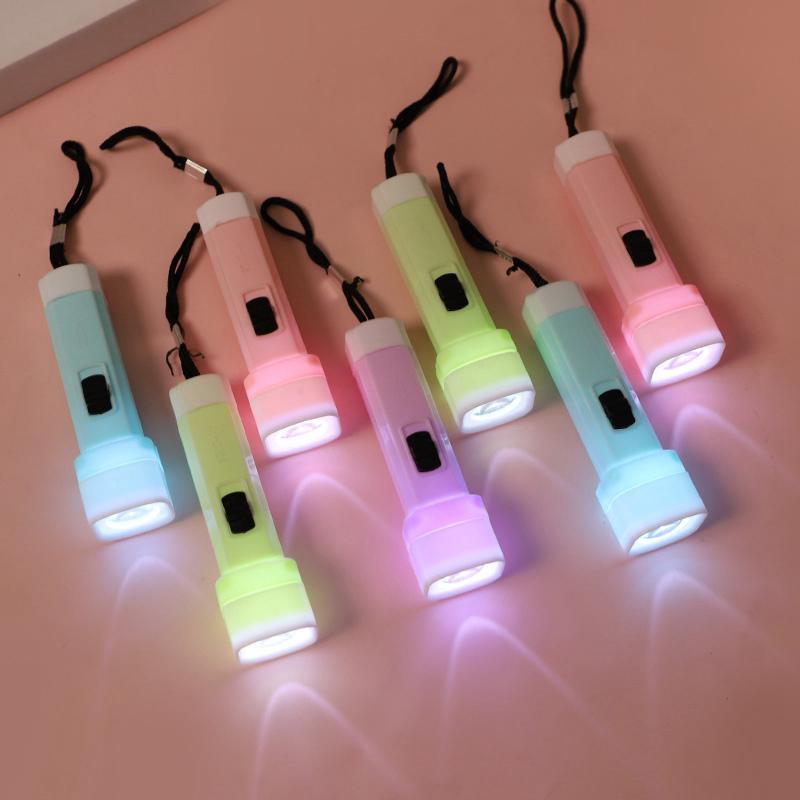 12Pcs LED Mini Flashlight Kids Birthday Party Favors Goodie Pinata Filler Toy Wedding Guests Gift Halloween Christmas Decoration