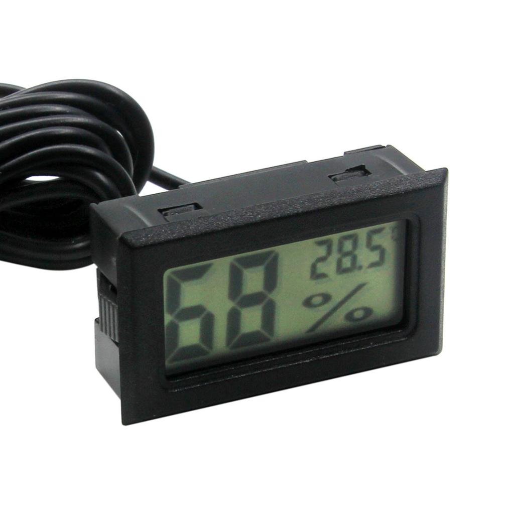 Thermometer Hygrometer Digital Mini Electronic Temperature Humidity Meter for Indoor Outdoor with Probe