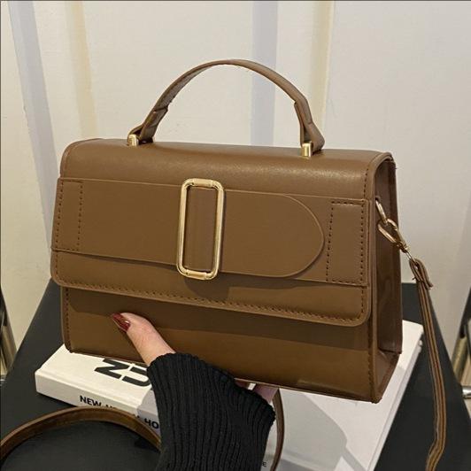 Minimalist style handbag for women 2025 new item niche retro shoulder bag crossbody bags versatile commuting small square bag