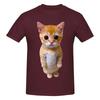 Unisex El Gato Sad Kitten Funny Meme Sad Crying Munchkin Cat Trendy 2026 T Shirt Streetwear Plus Size Cotton Sleeve T Shirts
