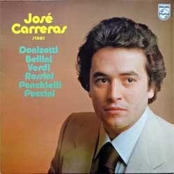 

LP Record JOS CARRERAS Singt Donizetti Bellini Verdi Ro 667824 Philips 1979 Germany Classical Used