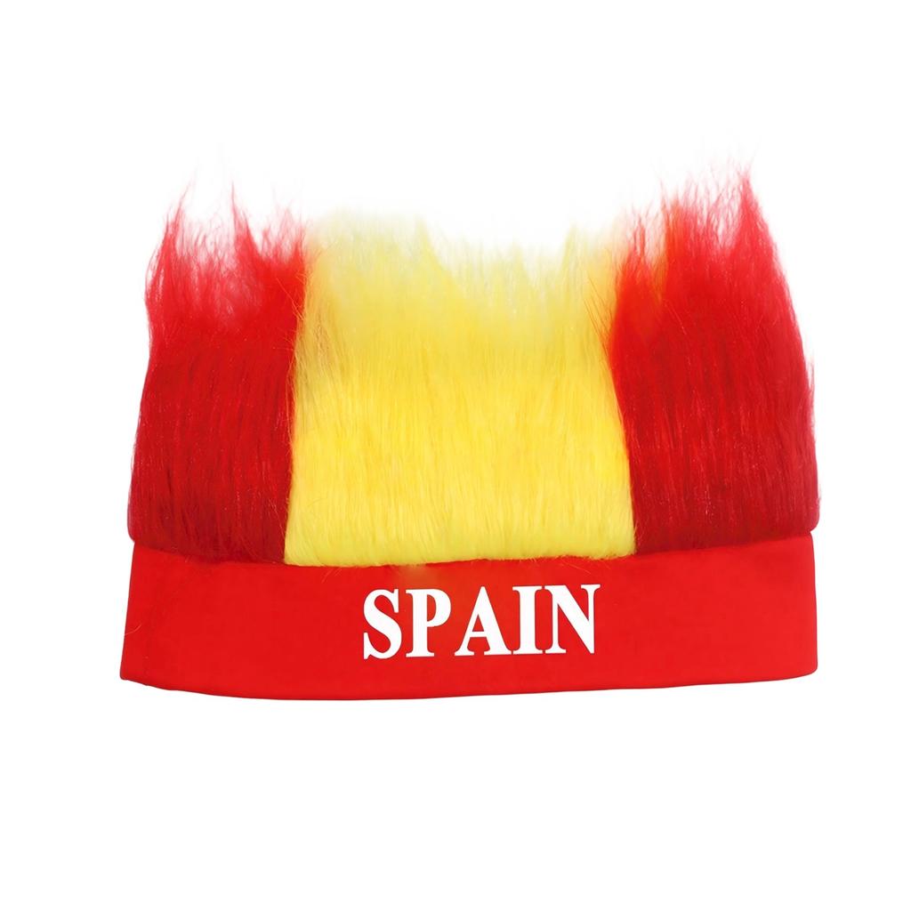 Fan Wigs, Flag Color Headbands, Football Game Cheering Props, Headwear
