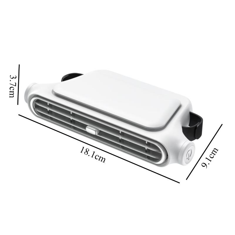 

Вентилятор для подголовника автомобиля, 3 скорости, регулируемый вентилятор для подголовника сиденья автомобиля, вентилятор для охлаждения сиденья с питанием от USB, летние аксессуары белый